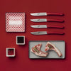 Image of BERKEL -  LINEA COLOR COLTELLI DA TAVOLA E DA BISTECCA MANICO ROSSO