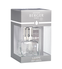 LAMPE BERGER - COFANETTO LAMPADA CATALITICA GLACON TRASP + 250ML AIR PUR