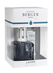 LAMPE BERGER - COFANETTO LAMPADA CATALITICA GLACON FUME' + 250ML THE BLANC PURETE