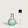 Image of LAMPE BERGER - COFANETTO DISCO ESTIVALE VERT + 250ML ZESTE DE VERVEI