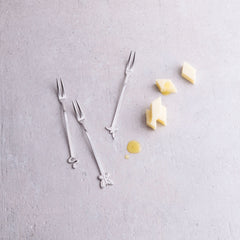 SAMBONET - SET 2 FORCHETTINE PARTY MOD. FASHION IN ACCIAIO INOX