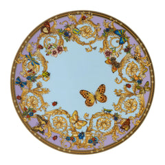 PIATTO SEGNAPOSTO CM.33 IN PORCELLANA " LE JARDIN DE VERSACE" di ROSENTHAL