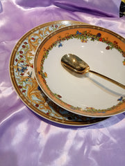 "LE JARDIN DE VERSACE" POSTO TAVOLA 2 PEZZI PORCELLANA ROSENTHAL