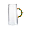 Image of CARAFFA COLLIER IN VETRO BOROSILICATO E MANICO AMBRA/VERDE IVV