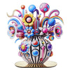Image of LINEE RECANATI- LOLLY POP VASO FIORI TRE IN PLEXIGLAS