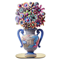 LINEE RECANATI- GREEK POP VASO FIORI UNO IN PLEXIGLAS