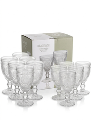 BRANDANI - SET 12 PEZZI CALICI MANDHI ACQUA E VINO