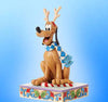 Image of ENESCO "DASHING REIN- DOG" FIGURINA NATALIZIA DI PLUTO