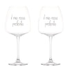 Image of SIMPLE DAY SET 2 CALICI VINO "IL MIO ROSSO PREFERITO"