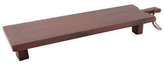 A. KRUPP RADICI  ALZATA PER BUFFET IN LEGNO DI ACACIA CM.80X20XH8