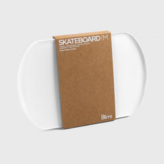 BLIM - SKATEBOARD/M TAGLIERE E VASSOIO PER SERVIRE BIANCO