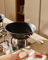 ALESSI - EDO PADELLA ALTA CM.28 ANTIADERENTE PER INDUZIONE E ALTRE FONTI DI CALORE