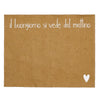 Image of SIMPLE DAY- TOVAGLIETTA " IL BUONGIORNO SI VEDE DAL MATTINO"  CM36X45 CM