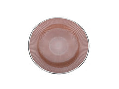 IVV - LIRICA CIPRIA - PIATTO IN VETRO ARGENTATO CM.28