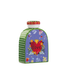 EGAN - LOVE CUORE ROSSO DIFFUSORE DI PROFUMO IN PORCELLANA C/BACCHETTE