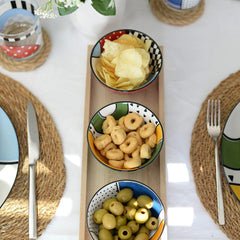 EGAN - WARA' SET 2 COPPETTE IN PORCELLANA ROSSE