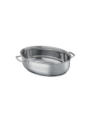 BRANDANI - PENTOLA OVALE CUOCI ARROSTI /PESCERA IN ACCIAIO INOX
