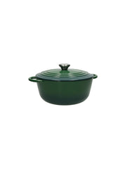 BRANDANI - CASSERUOLA IN GHISA SMALTATA 4 LITRI COLORE VERDE