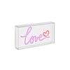 Image of INSEGNA NEON CON CORNICE IN PLEXIGLASS "LOVE" WD LIFE STYLE