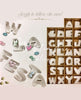 Image of BRANDANI - LETTERE DELL'ALFABETO IN PORCELLANA