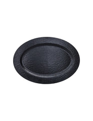BRANDANI - BLACK ECLIPSE VASSOIO  PORTATA NERO IN MELAMINA