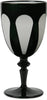 Image of BACI MILANO - OPTICAL SET 6 CALICI NERO/BIANCO IN ACRILICO