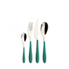 Image of BUGATTI - GIOIA  SET POSATE X 6 PERS. 24 PEZZI COLORE VERDE CELADON