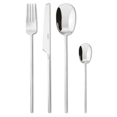 SAMBONET - MODELLO "100" SERV. POSATE IN ACCIAIO INOX X 6 PERS. 24 PEZZI