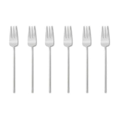 SAMBONET - MODELLO "100" SET 6 FORCHETTE DOLCE IN ACCIAIO INOX