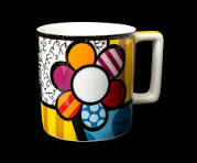 MUG  BRITTO DECORO FIORE EGAN