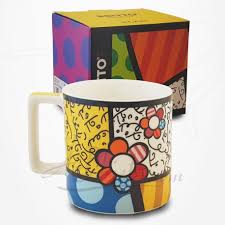 MUG  BRITTO DECORO FIORE EGAN
