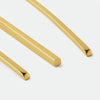 Image of SERVIZIO POSATE PER 6 PERSONE 24 PEZZI LINEA 100 PVD GOLD DI SAMBONET