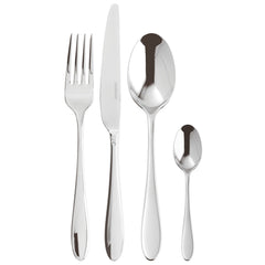 SAMBONET - VELVET SERVIZIO POSATE IN ACCIAIO INOX X 6 PERSONE 24 PEZZI