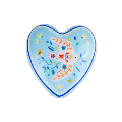 MAMMA MIA CUORE GRANDE IN PORCELLANA DECORATA BACI MILANO