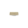 Image of COPPETTA QUADRA PIANA CM.12 BAROCCO BEIGE DI VERSACE