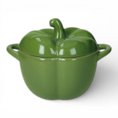 BRANDANI - COCOTTE PEPERONE VERDE STONEWARE