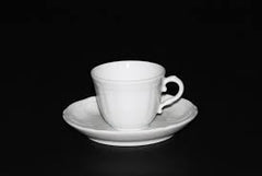 SET 6 TAZZE CAFFE' CON PIATTO ANTICO DOCCIA BIANCO RICHARD-GINORI