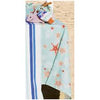 Image of OCEANO AQUA/RED TOVAGLIA IN COTONE CM140*180 BRANDANI