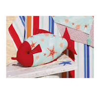 OCEANO AQUA/RED CUSCINO BRANDANI