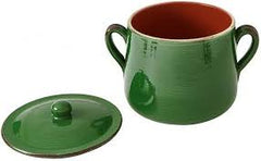 PENTOLA VERDE IN TERRACOTTA