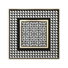 OPTICAL  VASSOIO QUADRO CM. 27*27 BACI MILANO