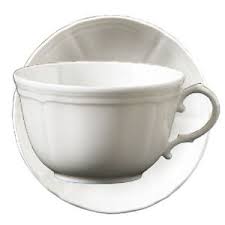 TAZZA DA THE' CON PIATTO ANTICO DOCCIA BIANCO RICHARD-GINORI