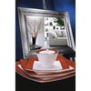 Image of LIVELLARA - SPIN PLATINUM CORAL SERVIZIO PIATTI X4  IN PORCELLANA 12 PEZZI