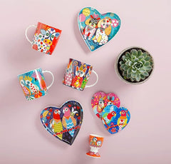 Maxwell&Williams - Linea LOVE HEART - Sottobicchieri 10cm