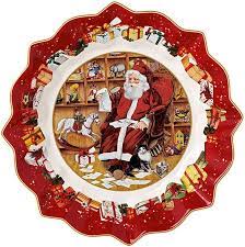 VILLEROY & BOCH - Linea TOY'S FANTASY - Ciotola Grande Babbo Natale che legge