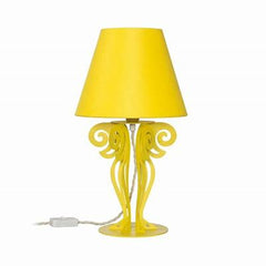 LAMPADA CIRCEO GIALLO PARALUME AZZURRO ARTI & MESTIERI