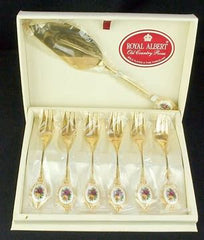 SERVIZIO DOLCE 7PZ. OLD COUNTRY ROSES ROYAL ALBERT