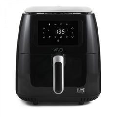 Classe Italia - VIVO Air Fryer Friggitrice ad aria 6,5lt NERO LUCIDO