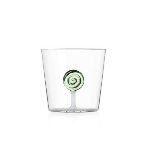 Ichendorf - Bicchiere Acqua Leccalecca Verde LINEA SWEET AND CANDY