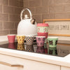 Image of Quycup - Set 4 Tazzine da caffè in Bamboo con coperchio